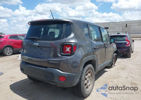 2017 Jeep Renegade Sport 4X4 z USA, uszkodzony, nr VIN ZACCJBAB5HPG12030